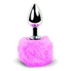 Bunny Tail Butt Plug Pink