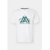 THE NORTH FACE Majica TOPOGRAPHIC smaragd/črna/bela