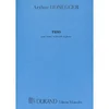 HONEGGER:TRIO POUR VIOLON,CELLO & PIANO
