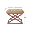 Atelier del Sofa Tabure 50x42x40cm, Bakar-Žuto