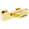 Mexen Cube termostatska kopalna armatura, zlata - 77360-50