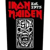 Iron Maiden Est 1975 Našitek za šivanje