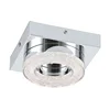 Eglo Fradelo zidna/plafonjera/1, led, 1x4w, hrom/kristal