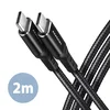 Axagon BUCM-CM20AB USB kabel USB 2.0 2 m USB C Črna