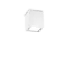 Ideal Lux - Spoljno spot svetlo TECHO 1xGU10/20W/230V 9x9 cm IP54 bela