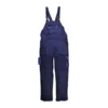 MONSUN Radne pantalone postavljene tr Contrast/ teget/plava