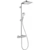 Baterija sa usponskim tušem HANSGROHE CROMETTA E 240