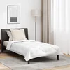 vidaXL vidaXL Celosezonski pokrivalo z blazino 2 pcs Bela Mikrovlakna, (5000148759)