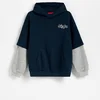 Reserved - Pamučna dukserica s kapuljačom