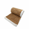 Rjava odeja iz sherpa flisa 150x200 cm Island – My House