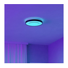 Eglo 300688 -LED RGBW prigušiva plafonska svetiljka MONTERIGGIONI-Z LED/18,5W/230V crna+daljinski upravljač