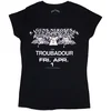 Guns N Roses Troubadour Flyer Black M Ženske Majica