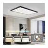 Brilagi -LED Kupatilsko plafonsko svetlo FRAME LED/96W/230V 120x60 cm IP44 crno