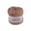 Pletena preja Linen Soft 100 g - (7308) puder bež