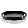ADHOC Pladenj Aura 40xh4,3cm/okrogel/črn/les, (5000267729)