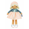 Bábika pre bábätká Chloe K Doll Tendresse Kaloo 25 cm v riflovom kabátiku z jemného textilu v darčekovom balení od 0 mes K963659