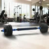 2-u-1 set bučica i olimpijske šipke 20 kg Crna i Plava
