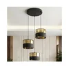 Luster na sajli LUX 3xE27/15W/230V crna/zlatna