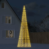 LED božićno drvce 1534 LED toplo bijelo 500 cm