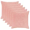 Vidaxl Prevleka za blazino 6 kos HOUTEN Roza 55 x 55 cm
