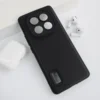 Maska za telefon Carbon fiber za Xiaomi Redmi Note 14 Pro Plus 5G, Crna