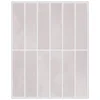 Pravougaona keramika 20 pcs Bež 29 x 23 x 0,08 cm