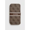 GUESS Torbica na preklop Guess Bk Pu 4G Stripe za iPhone 13 6.1 braon (GUBKP13M4GDBR)