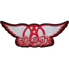 Aerosmith Wings Iron-On Patch Red