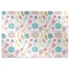 Decormat Podloga za stol parket Pisani vzorci 140x100 cm 2 cm