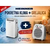 Heinner HPAC-12WH 12000BTU + Grejalica HFH-L2000SL Sezonski paket