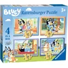 Ravensburger Puzzle Bluey 4v1 (12,16,20,24 kosov)