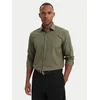 HUGO Srajca Kenno 50289499 Temno zelena Slim Fit