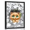 Plakat ljubka mucka - 40x60 no frame