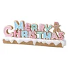 Festa snowelle novogodišnja dekoracija merry christmas pastel 26cm ( 710469 )