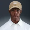 Nike Club Unstructured Futura Wash Cap - Brown - Cotton - 50% Organic Cotton