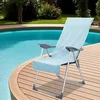 Vanjski ručnici za stolice 2 pcs Zelena 130 x 60 cm