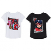 Majice LadyBug-kratek rokav-Bela-140
