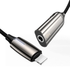 Audio Baseus L56 Lightning adapter for 3.5mm Jack and Lightning (silver)
