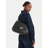 Ročna torba Tory Burch Charlie Quilted Large Shoulder Bag 185805 Črna