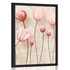 Plakat starožitnih tulipanov - 30x45 white