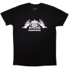 Radiohead Majica Bearhead Crest Unisex Black 2XL
