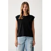 Levis top ženski bombažen PLEATED MUSCLE TANK