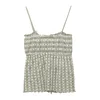 Pull&Bear Top žad/bela