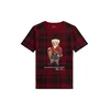 Polo Ralph Lauren Majica 322981259001 Bordo rdeča Regular Fit