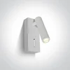 ZIDNA SVJETILJKA LED 3W/3000K/150lm IP20 BIJELA