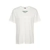 Tommy Jeans Majica nude/temno zelena/temno rdeča/naravno bela