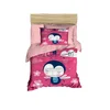 Lessential Maison PH139 Navy BlueWhitePink Baby Quilt Cover Set