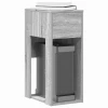 Tower stalak za računalo s ladicom boja sivog hrasta 30x44x74cm