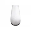 eoshop Vaza ROŽA prozorno steklo d8x26cm