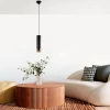 Opviq Luster Halo-15374, 8x8x126cm, IP20, Crni